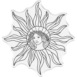 (ML-CA-ST-HEL)Crafter's Companion Myths & Legends Clear Stamp Helios
