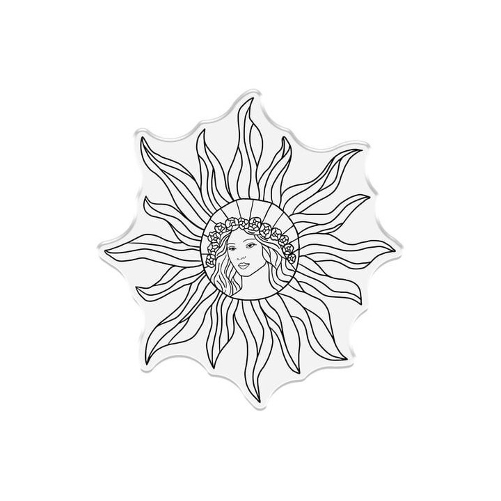 (ML-CA-ST-HEL)Crafter's Companion Myths & Legends Clear Stamp Helios