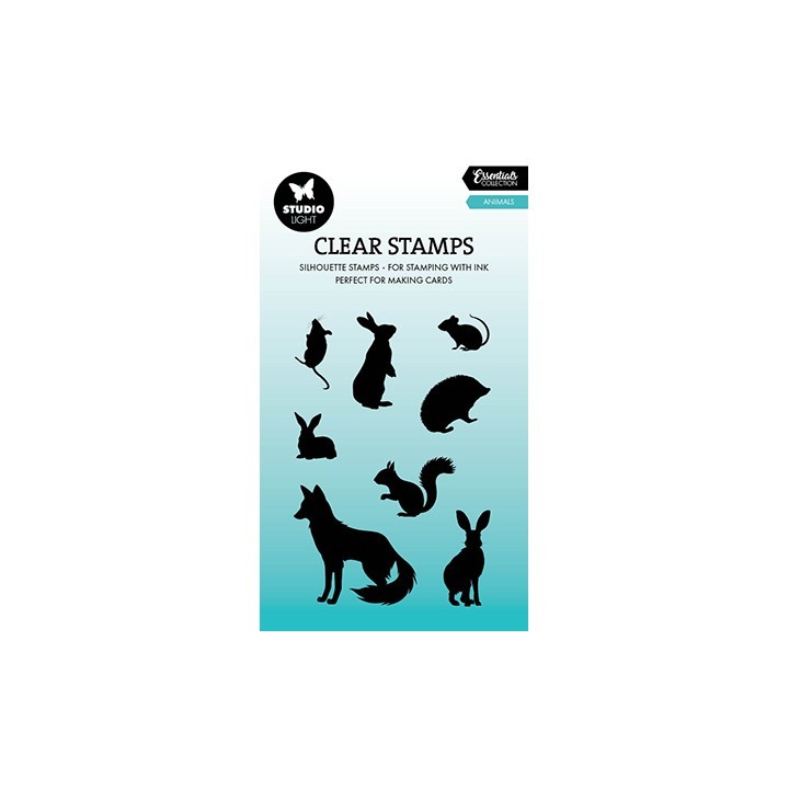 (SL-ES-STAMP704)Studio light SL Stamp Animals Essentials nr.704