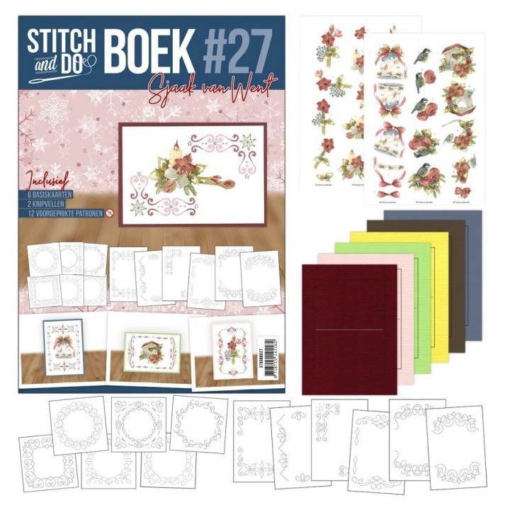 (STDOBB027)Stitch and Do Boek A6 27