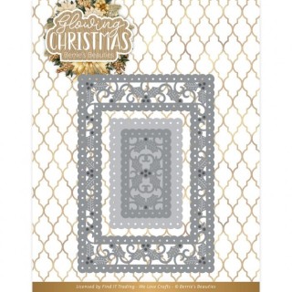 (BBD10018)Dies - Berries Beauties - Glowing Christmas - Glowing Frame Rectangle