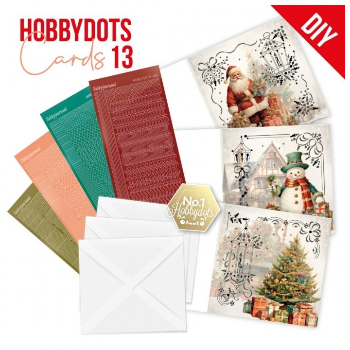 (DODOPP013)Dot and Do Cards 13 - Vintage Christmas
