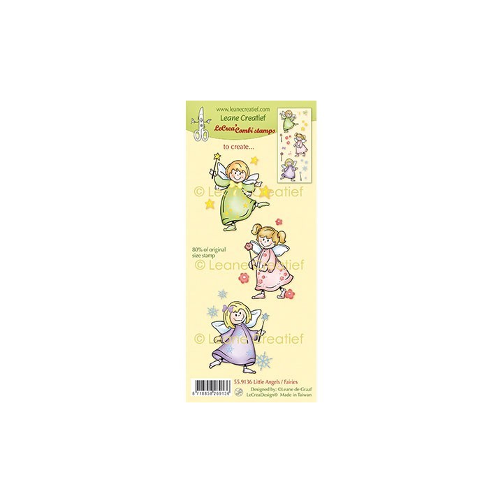 (55.9136)LeCrea - Combi clear stamp Little Angels