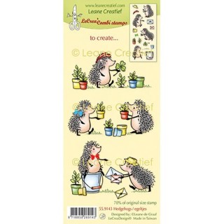 (55.9143)LeCrea - Combi clear stamp Hedgehogs