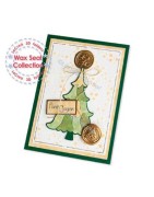 (35.9303)Border embossing Wax Seal Wax Seal collection Christmas