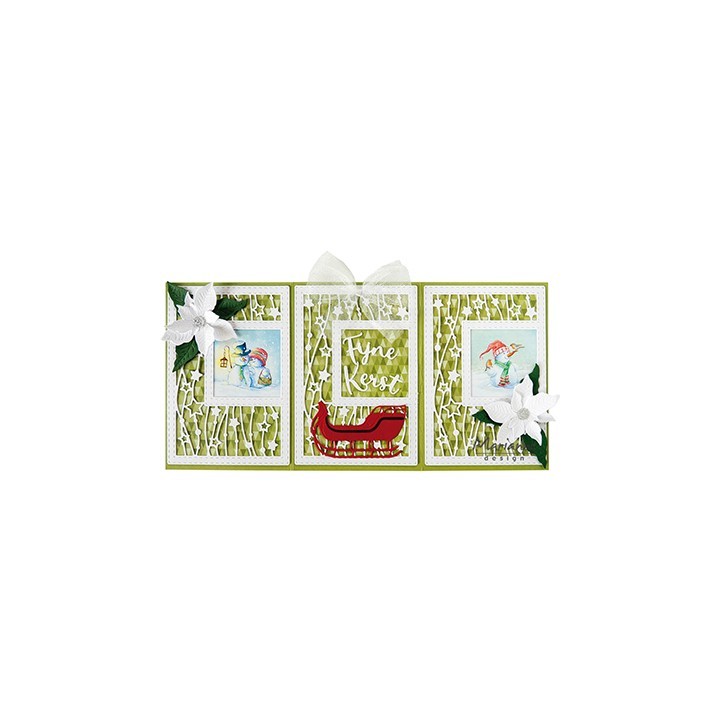 (LR0874)Creatables Fijne Kerst gebogen