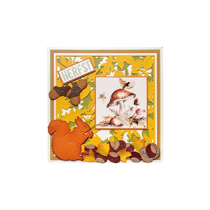 (CR1665)Craftables Tiny's acorn & chestnut