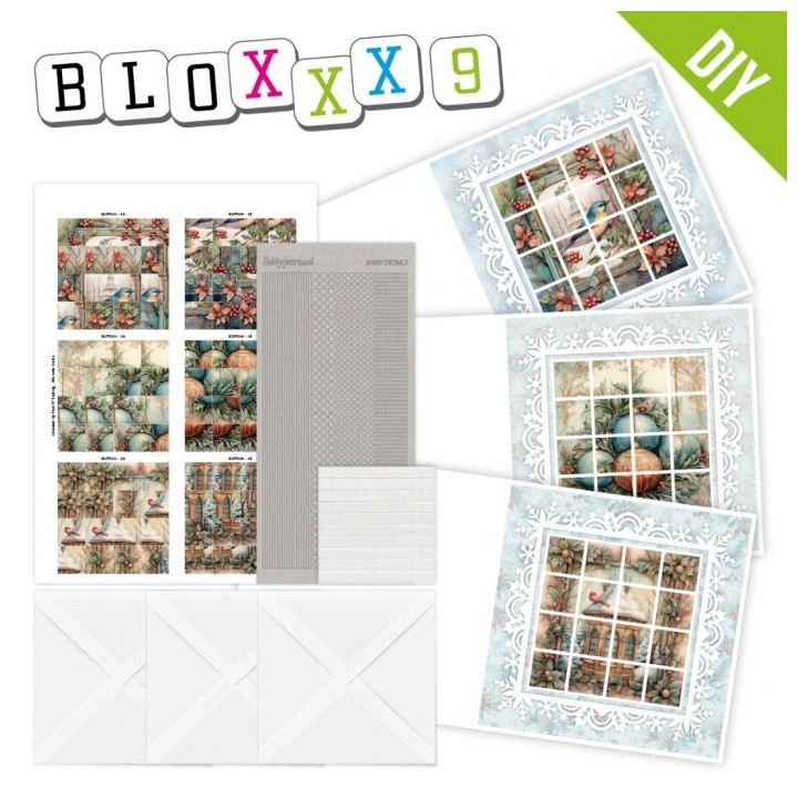 (BLPP009)Bloxxx 9 - Christmas Birds