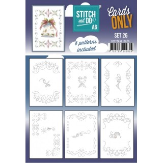 (COSTDOA610026)Stitch and Do - Cards Only - Set 26
