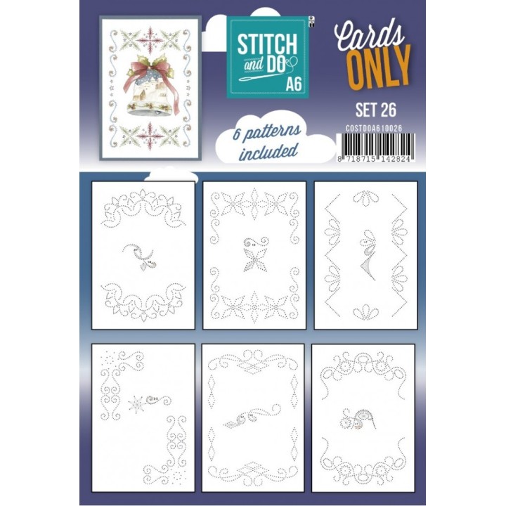 (COSTDOA610026)Stitch and Do - Cards Only - Set 26
