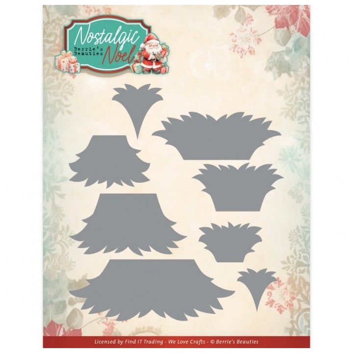 (BBD10022)Dies - Berries Beauties -Nostalgic Noel - Nostalgic Tree