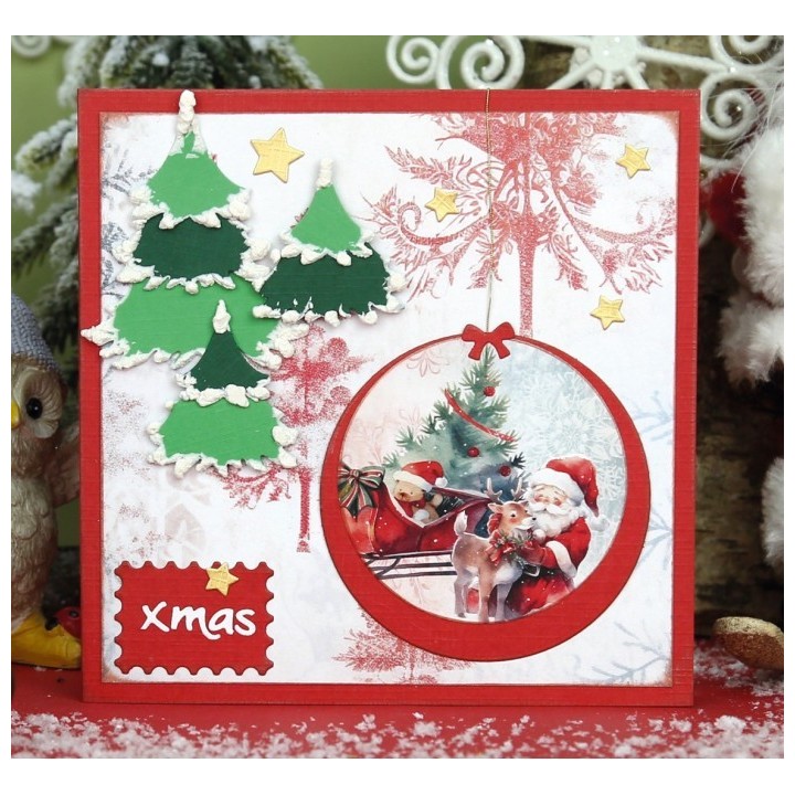 (BBD10022)Dies - Berries Beauties -Nostalgic Noel - Nostalgic Tree