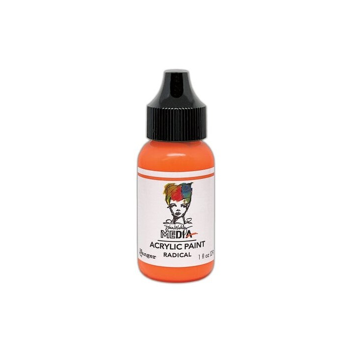 (MDQ82866)Ranger Dina Wakley MEdia Heavy Body Acrylic Paints Radical