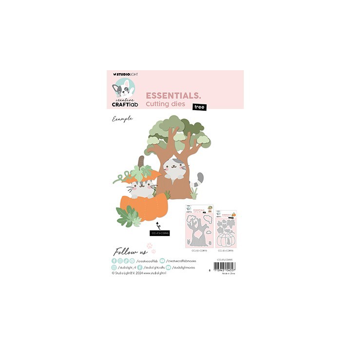 (CCL-ES-CD895)Studio Light Cutting Die Tree Essentials nr.895