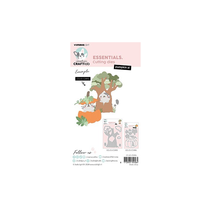 (CCL-ES-CD896)Studio Light Cutting Die Pumpkin XL Essentials nr.896