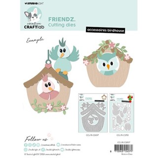 (CCL-ES-CD897)Studio Light Cutting Die Accessoires birdhouse Friendz nr.897
