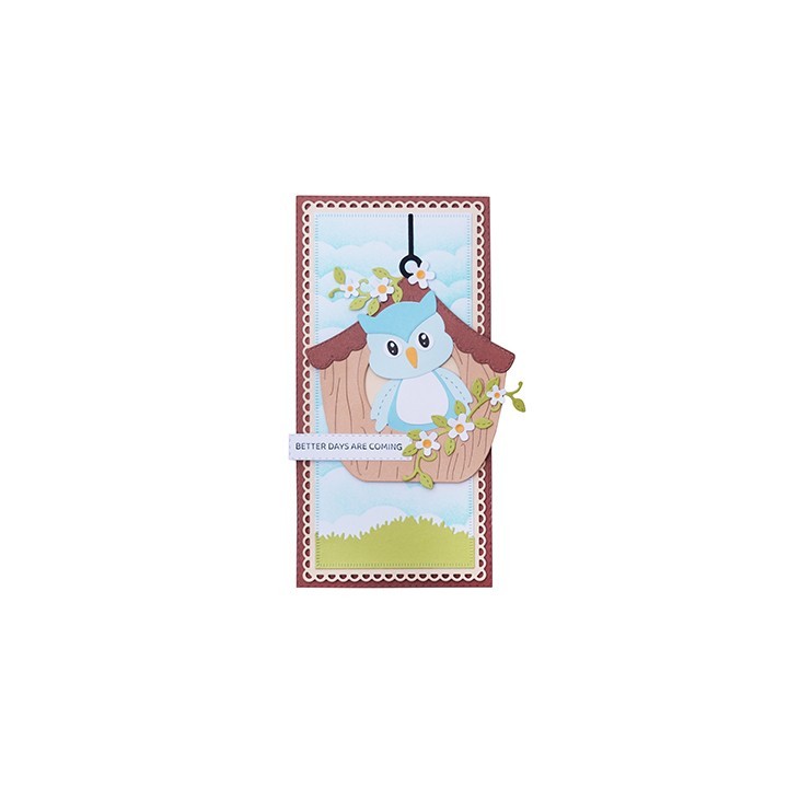 (CCL-ES-CD897)Studio Light Cutting Die Accessoires birdhouse Friendz nr.897