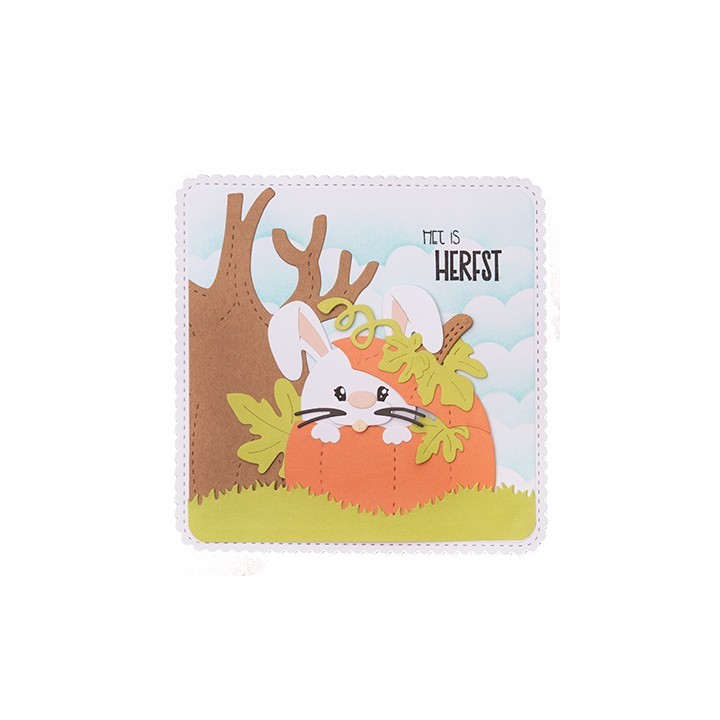 (CCL-FR-STAMP727)Studio light Clear stamp Het is Herfst Friendz nr.727