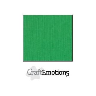 (001232/1030)CraftEmotions linen cardboard 10 Sh grass green LHC-27 A4 250gr