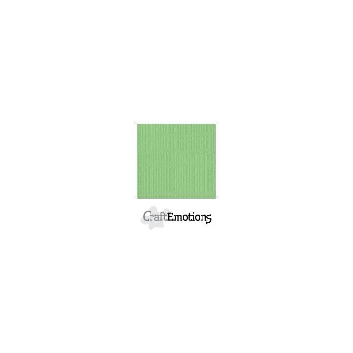 (001232/1035)CraftEmotions linen cardboard 10 Sh pistachio LHC-64 A4 250gr