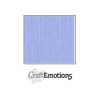 (001232/1085)CraftEmotions linen cardboard 10 Sh light jeans LHC-42 A4 250gr