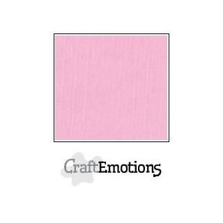(001232/1165)CraftEmotions linen cardboard 10 Sh pink LHC-38 A4 250gr