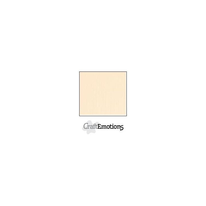 (001232/1230)CraftEmotions linen cardboard 10 Sh sand LHC-12 A4 250gr