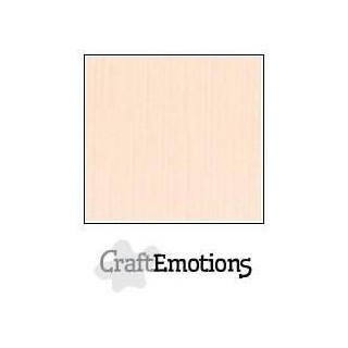 (001232/1235)CraftEmotions linen cardboard 10 Sh cream LHC-17 A4 250gr
