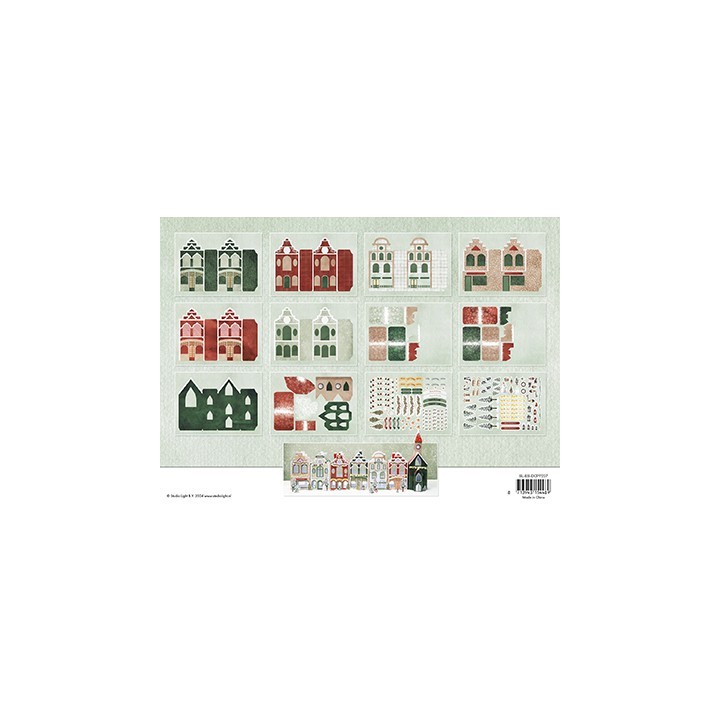 (SL-ES-DCPP237)Studio Light DIY Village Festive Village Essentials nr.237
