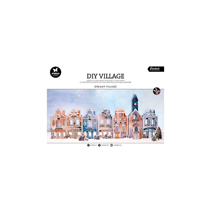 (SL-ES-DCPP238)Studio Light  DIY Village Dreamy Village Essentials nr.238