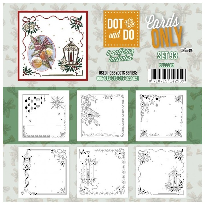 (CODO093)Dot and Do - Cards Only 4K - Set 93