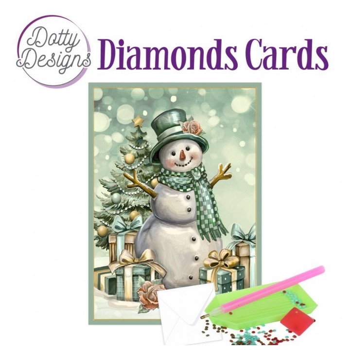 (DDDC1183)Dotty Designs Diamond Cards - Snowman