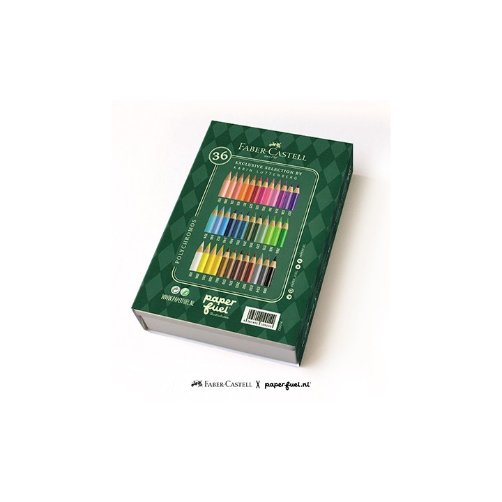 (210014)Coloured pencil FC Polychromos in collaboration with Karin Luttenberg ass. etui of 36 pcs.