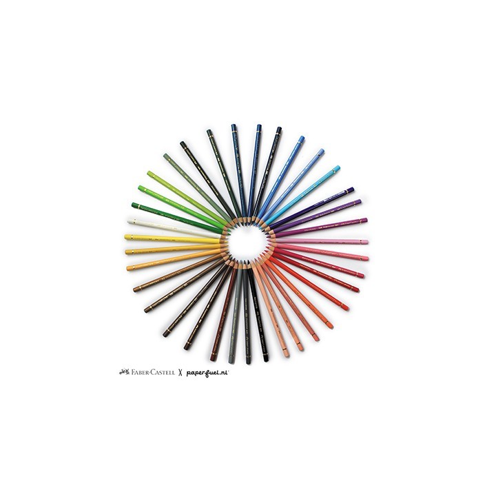 (210014)Coloured pencil FC Polychromos in collaboration with Karin Luttenberg ass. etui of 36 pcs.