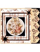 (ADD10320)Dies - Amy Design - Frosted Gold Christmas - Frosted Gold Borders