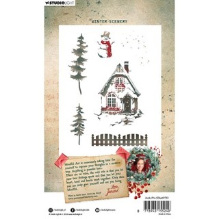 (JMA-FN-STAMP751)Studio light Clear stamp Winter scenery Festive Nostalgia nr.751