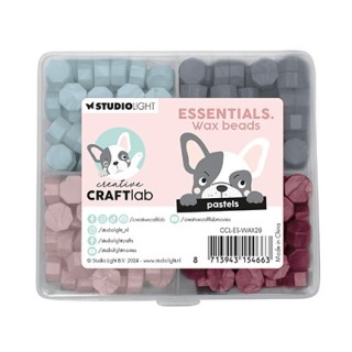 (CCL-ES-WAX28)Studio Light Wax Beads Pastels Essentials nr.28