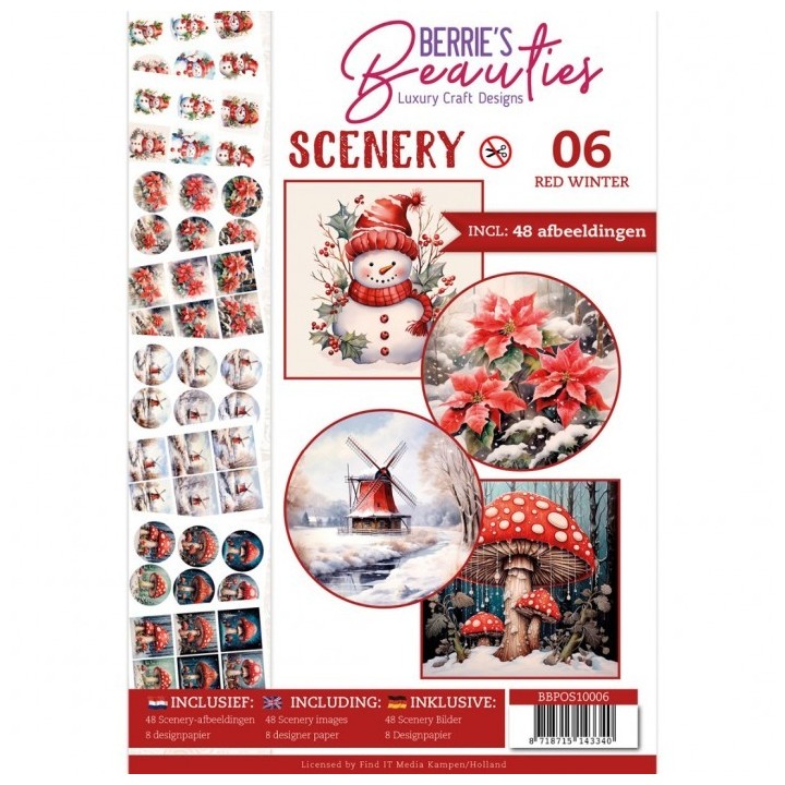 (BBPOS10006)Push-Out Book Scenery 6