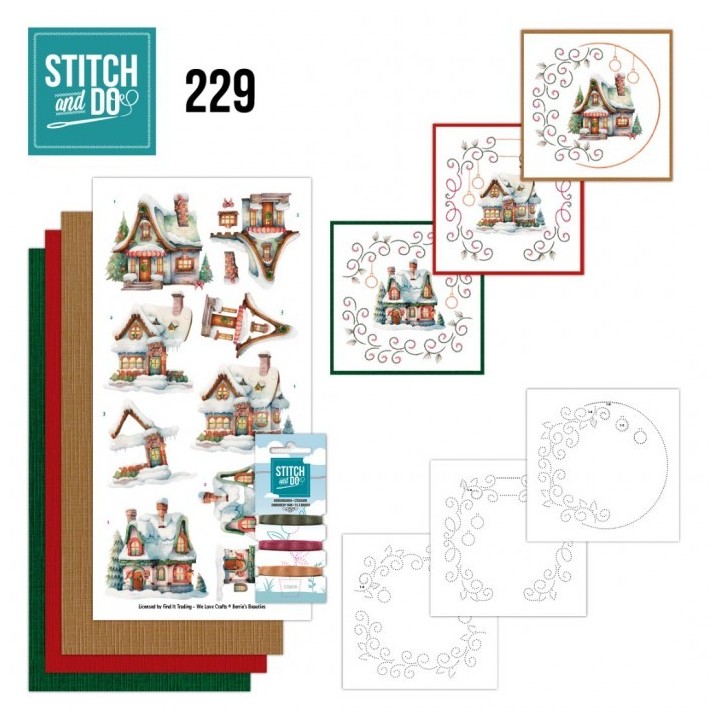 (STDO229)Stitch and Do 229 - Falling for Christmas