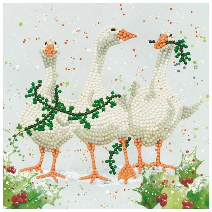 (BMSA48)Sprakle Art Bree Merryn - Christmas - Christmas Geese