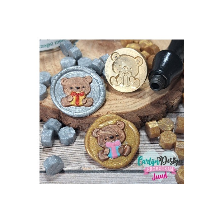 (CDWX-0079)Carlijn Design Wax Seal 50 Merry Toffee Nuts