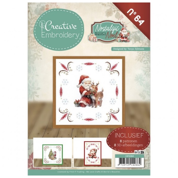 (CB10064)Creative Embroidery 64 - Berries Beauties - Nostalgic Noel