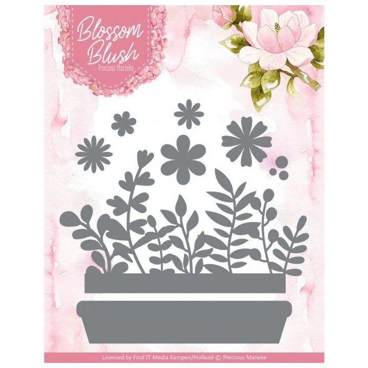 (PM10274)Dies - Precious Marieke - Blossom Blush - Blossom Background