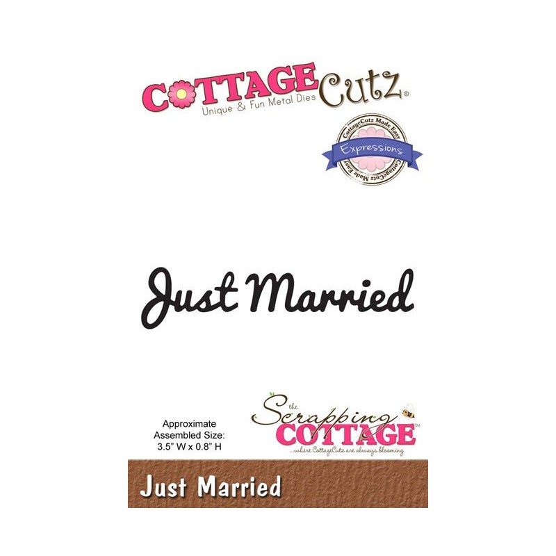 (CCX-053)Scrapping Cottage Expressions Just Married