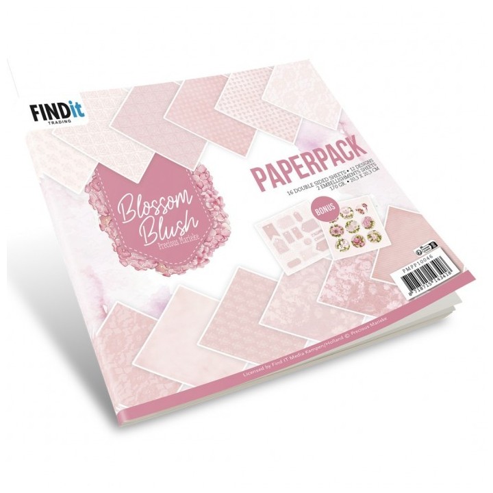 (PMPP10046)Paperpack - Precious Marieke - Blossom Blush - Design
