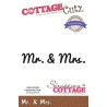 (CCX-054)Scrapping Cottage Expressions Mr. & Mrs.
