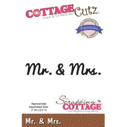 (CCX-054)Scrapping Cottage Expressions Mr. & Mrs.