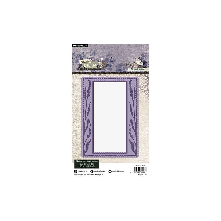 (HE-ND-CD889)Studio Light Cutting Die Cardshape Nature's Dream 2 nr.889