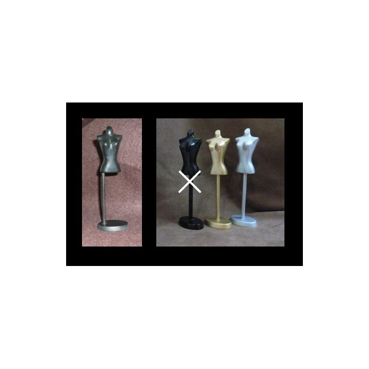 Bust 15 cm black pattern Amanda Yeh