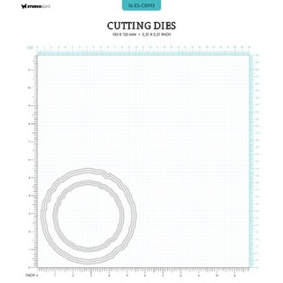 (SL-ES-CD913)Studio Light SL Cutting Die Torn edge circles Essentials nr.913